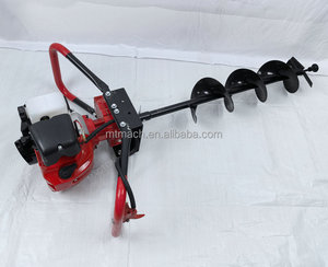 Tree Planting Earth Auger 52cc Gas Powered Earth Auger Portable <b>Hand</b> Ground <b>Drill</b> Earth Auger - Product Image 3