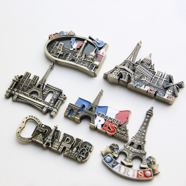 Customized  3D Refrigerator Metals/PVC/tin/printed Made Tourist Souvenir Fridge Magnet