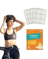 Patch transdermique de vitamine C Plus, patch de vitamine pour soutenir l'immunité, antioxydant, patch de bien-être antioxydant, OEM