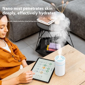 250ml USB Plastic Desktop <b>Humidifier</b> with Ultrasonic Sterilization and Low Noise Aromatherapy Machine for Home Use - Product Image 5