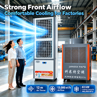 Unité de climatisation au sol à économie d'énergie 149000 BTU avec compresseur scroll pour atelier à structure métallique
