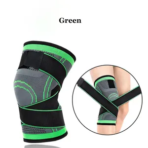 Ginocchiera sportiva elastica per uomini e donne con supporto al ginocchio pressurizzato protezione per il Fitness da corsa per basket e pallavolo