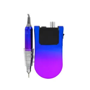 Brushless Motor Professional Portable Electric Nails Drills Nail Drill Stainless Steel 20 EU Manicure Pedicure Finger Acrylic