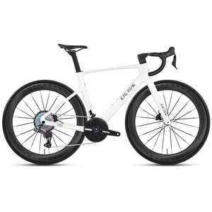 Bicicleta de Carretera Profesional de Fibra de Carbono con Cambio Electrónico Inalámbrico WheelTop y Frenos de Disco para Carreras Competitivas, Edición R18-Racing - Product Image 1