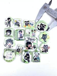 Minions - Cuentas impresas por ambos lados con orificio pasante, serie temática de accesorios, cadena para teléfono móvil, colgante para bolso, DIY - Product Image 6