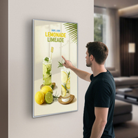 Pantalla Digital Táctil Todo en Uno Ultrafina Android 14 de 32, 43 y 50 Pulgadas para Montaje en Pared, para Marketing y Publicidad