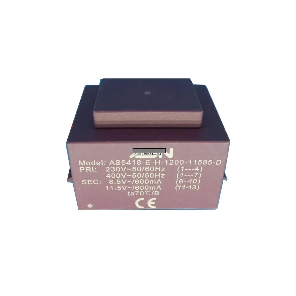 Новый оригинальный трансформатор ASN AS5418 12VA вход 0-230V-400V выход 8,5 V 11,5 V заменить B1406090 B 1406090