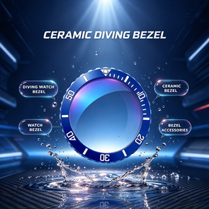Wholesale Custom High Quality Luminous Ceramic Bezels for <b>116710</b>/126710/116719/126719 Dive Watches 38mm Size - Product Image 5