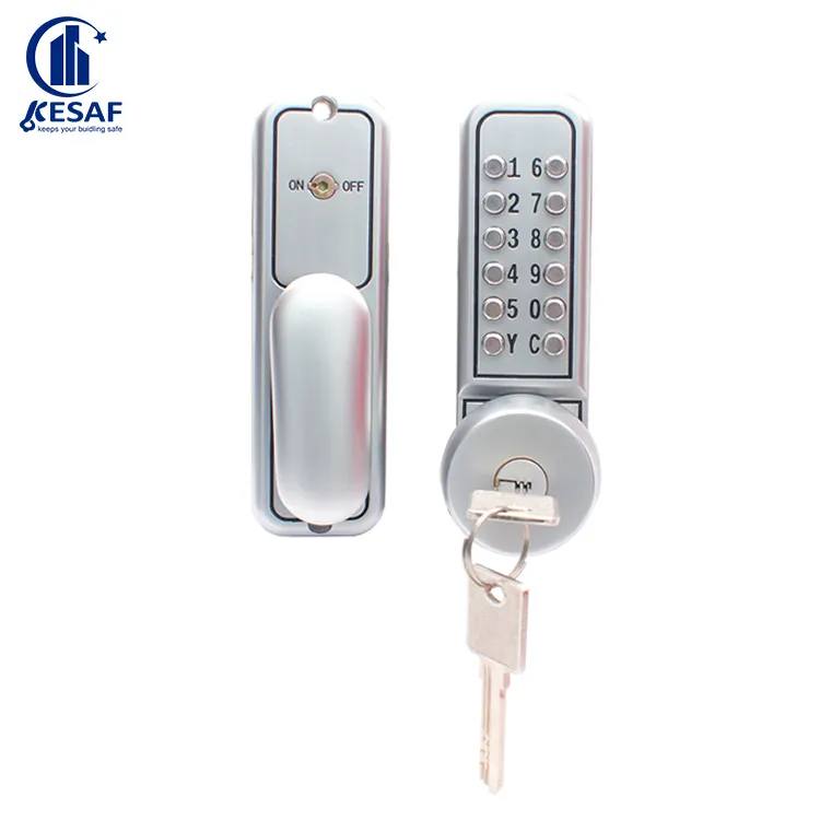 Keyless Storage Room Password codice combinato serratura meccanica della maniglia della porta serratura a pulsante della porta