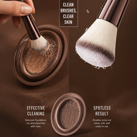 Kit de Maquillage Professionnel OEM ODM Marque Privée : Pinceaux, Éponges, Houppettes, Outils pour le Visage et les Yeux, Trousse Cosmétique de Voyage