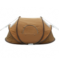 Tente de camping familiale en plein air, style moyen-oriental, imperméable, anti-insectes, tissu TC, deux couches, installation pop-up gratuite