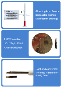 Microchip RFID EM4305 de 134.2kHz para Animales, Caballos, Perros, Ganado y Gatos - Product Image 4
