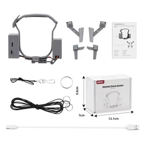 อุปกรณ์ปล่อยสัมภาระสำหรับ Air <span class=keywords><strong>3</strong></span> รับน้ำหนักได้สูงสุด 500 กรัม ชาร์จผ่าน USB แบตเตอรี่ 150mAh ใช้ได้หลากหลายสถานการณ์ สำหรับส่งของขวัญ แหวนแต่งงาน ชุดอุปกรณ์ลงจอด - Product Image 6