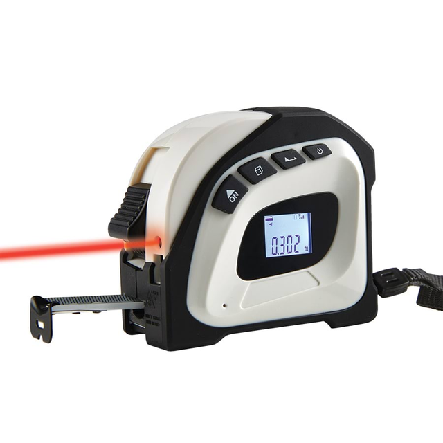Ananke Tools 40M Laser Digital Tape Measure 2-in-1 Distance Pocket Meter Industrial Grade 3-Year Warranty