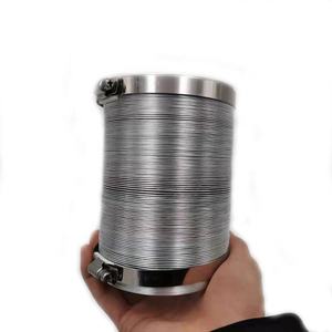 Conducto de ventilación simple ajustable <span class=keywords><strong>Tubo</strong></span> de papel de <span class=keywords><strong>aluminio</strong></span> corrugado <span class=keywords><strong>flexible</strong></span> - Product Image 5