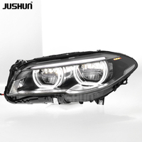 Projecteur LED JUSHUN pour BMW Série 5 F10 F18 2011-2017, signal dynamique LED jaune et blanc DRL, accessoires de voiture