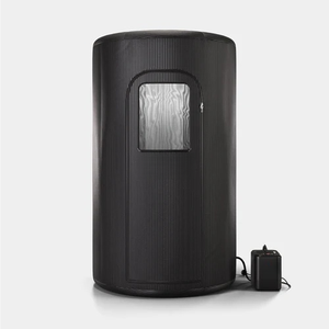 Cabine de sauna vapeur circulaire pliable avec générateur de vapeur 3L, chauffage électrique portable, pour <span class=keywords><strong>spa</strong></span> à domicile, sortie d'usine - Product Image 6