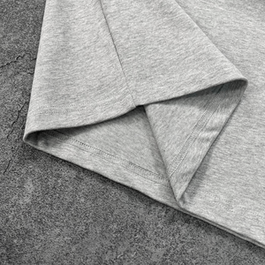 T-shirts pour hommes de haute qualité, lourds, à motif graphique, coupe ample et courte, décontractés, surdimensionnés, vierges, personnalisables - Product Image 4