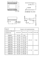 Base de Enchufe IC de 8P, 14, 16, 20, 28, 40 Pines, Bloque Integrado de Inserción Directa para Microcontroladores DIP, Carcasa Ancha y Estrecha