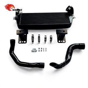 Kit de Intercooler de Aluminio de Alto Rendimiento JT-PC147 para Fiat 500 <span class=keywords><strong>Abarth</strong></span>, Compatible con Casi Todos los Modelos <span class=keywords><strong>Abarth</strong></span> 2008- - Product Image 1