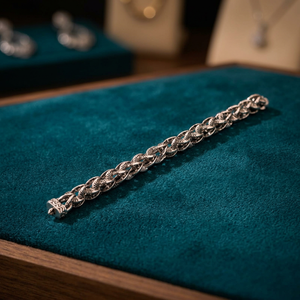 Kings <b>Mens</b> Trendy Style Fine Silver Wrap Bracelet with Chic Charm <b>Bangle</b> Adjustable Sterling Silver Fashion Jewelry Gift <b>for</b> <b>Men</b> - Product Image 3