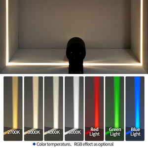 Đèn LED gắn tường ngoài trời, đèn trang trí khung cửa sổ 360 độ, đèn LED RGB hình ảnh, đèn trang trí khung cửa, đèn hiệu ứng ánh sáng - Product Image 4