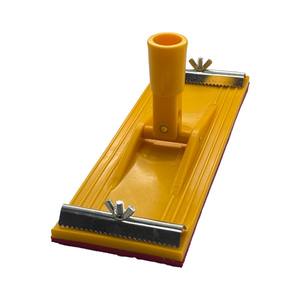 Ponceuse manuelle professionnelle avec porte-papier abrasif, tampon de ponçage manuel en plastique, ponceuse pour cloisons sèches pour le polissage des murs - Product Image 3