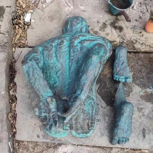 Scultura da Parete Astratta di Alta Qualità per Arredamento Casa, <span class=keywords><strong>Statua</strong></span> di <span class=keywords><strong>Uomo</strong></span> in Bronzo - Product Image 2