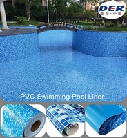 Derflex Intex Revêtement de piscine hors sol PVC pour piscine