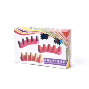 KADS – Support de présentation pour 3 faux ongles, support d'entraînement pour nail art avec 10 faux ongles amovibles, outil de pratique de manucure - Product Image 6