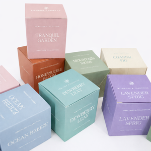 Boîte d'emballage cosmétique personnalisée, boîte en papier pliable pour crème pour le visage, papier couché, logo personnalisé, OEM ODM - Product Image 1