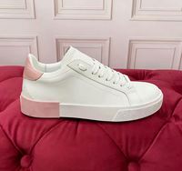 Chaussures de course blanches de luxe pour homme, respirantes, en maille, avec fermeture à lacets, tendance printemps-hiver, en cuir véritable