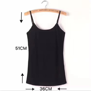 Camisola sólida básica para <span class=keywords><strong>mujer</strong></span>, camisetas sin mangas blancas con <span class=keywords><strong>tirantes</strong></span> finos para <span class=keywords><strong>mujer</strong></span> - Product Image 4