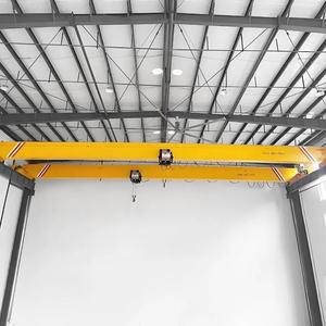 Eot 5ton 10t 15t 20t Điện VFD động cơ trên không cầu trục Palăng dầm đơn thành phố-động cơ PLC bánh cho hội thảo - Product Image 2