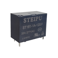 Relais de puissance ST161-1A-12LSFT 35A 277VAC Bobine DC12V 1H 4 broches 0.9W Relais PCB anti-flux