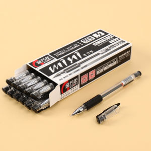 Bút gel bán buôn Genvana, cán cao su mềm, ngòi bi 0.5mm, bút bi nhựa, mực gel - Product Image 6