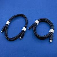 Cable de Datos TPE Blindado de Doble Puerto Tipo-C, 1.8m-3A 60W, Carga Rápida PD, para Teléfonos Móviles y Bancos de Energía