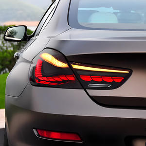 Pour <span class=keywords><strong>BMW</strong></span> Série 6 F06 F12 F13 640i <span class=keywords><strong>650i</strong></span> 2011-2016 Dynamique Dragon Échelle Feu Arrière Assemblage Nouveau LED Auto Feux Arrière Accessoires - Product Image 2