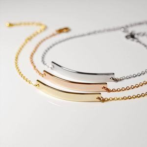 Trendy Anti Tarnish Wholesale Custom Brand logo <b>Name</b> 14k 18k PVD <b>Gold</b> Plated Stainless Steel <b>Bracelet</b> for Women Men - Product Image 1