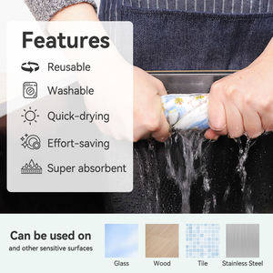 Paños de Cocina Suecos Ecológicos 70/30 al por Mayor, Paños de Cocina Suecos Reutilizables Biodegradables con Diseño Personalizado - Product Image 3