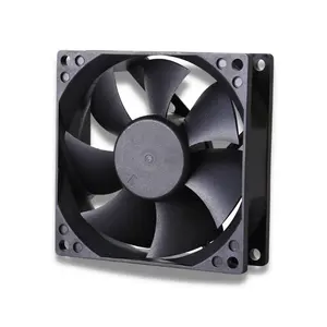 8025 China Supplier 80x80x25mm 80mm12v 24v 4300rpm Ventilation Axial DC Cooling Fan