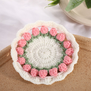 Nouveau caboteur coréen de fleur de <span class=keywords><strong>tulipe</strong></span> de bijoux de fil fait main en forme d'arc pour la célébration du nouvel an chinois en gros disponible - Product Image 5