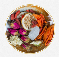 Chinese Bloem Kruiden Thee Geschenkpakketten Chrysanthemum Rose Rode Dadels Detox Beauty Tea Fabriek Groothandel Oem