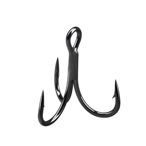 Gancio di ancoraggio in ferro a tre punte in acciaio al carbonio con paillettes per la pesca alla carpa Bighead e Silver Carp per Carp Bighead in argento - Product Image 4