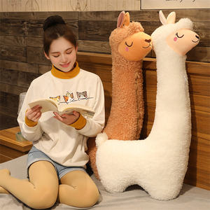 Almohada <span class=keywords><strong>de</strong></span> felpa <span class=keywords><strong>de</strong></span> <span class=keywords><strong>alpaca</strong></span> <span class=keywords><strong>gigante</strong></span> Unisex, Animal <span class=keywords><strong>de</strong></span> <span class=keywords><strong>peluche</strong></span> <span class=keywords><strong>de</strong></span> algodón esponjoso <span class=keywords><strong>de</strong></span> 130cm con cuerpo largo, regalo <span class=keywords><strong>de</strong></span> cumpleaños suave para niños y niñas - Product Image 6