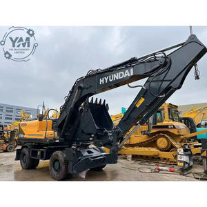 Excavadora Hyundai 210W-9T de Segunda Mano, Gran Fuerza de Cucharón, Motor en Buen Estado, Ideal para la Construcción de Carreteras - Product Image 5
