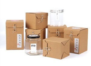 กล่องกระดาษแข็งพิมพ์ลายละเอียดอ่อนสำหรับบรรจุภัณฑ์ขวดน้ำผึ้ง - Product Image 4