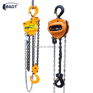 Baot CE personalizable VD 1T 2T 3t 5T 10T 3M 6m 9M 12m gancho totalmente forjado polipasto de cadena resistente - Product Image 1