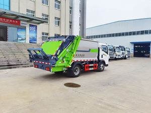 New Electric Compactor Garbage Truck Roll Arm 4x2 Drive <b>Wheel</b> Manual/Automatic Transmission Options for Retail Restaurant - Product Image 6