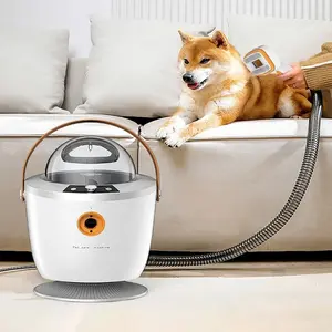 Factory Wholesale Durable Complete Pet Grooming Accessories Anti-Flying Hair Dryer and Vacuum Cleaner for Pet Hair Care